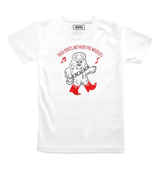 T-shirt Boots for Wookies con stampa ispirata a Star Wars