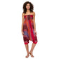 Pantaloni harem estivi sarouel 3 in 1 boho