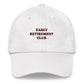 Cappellino "Early Retirement Club" ricamato