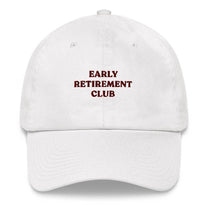 Cappellino "Early Retirement Club" ricamato