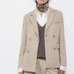 Blazer doppiopetto gessato