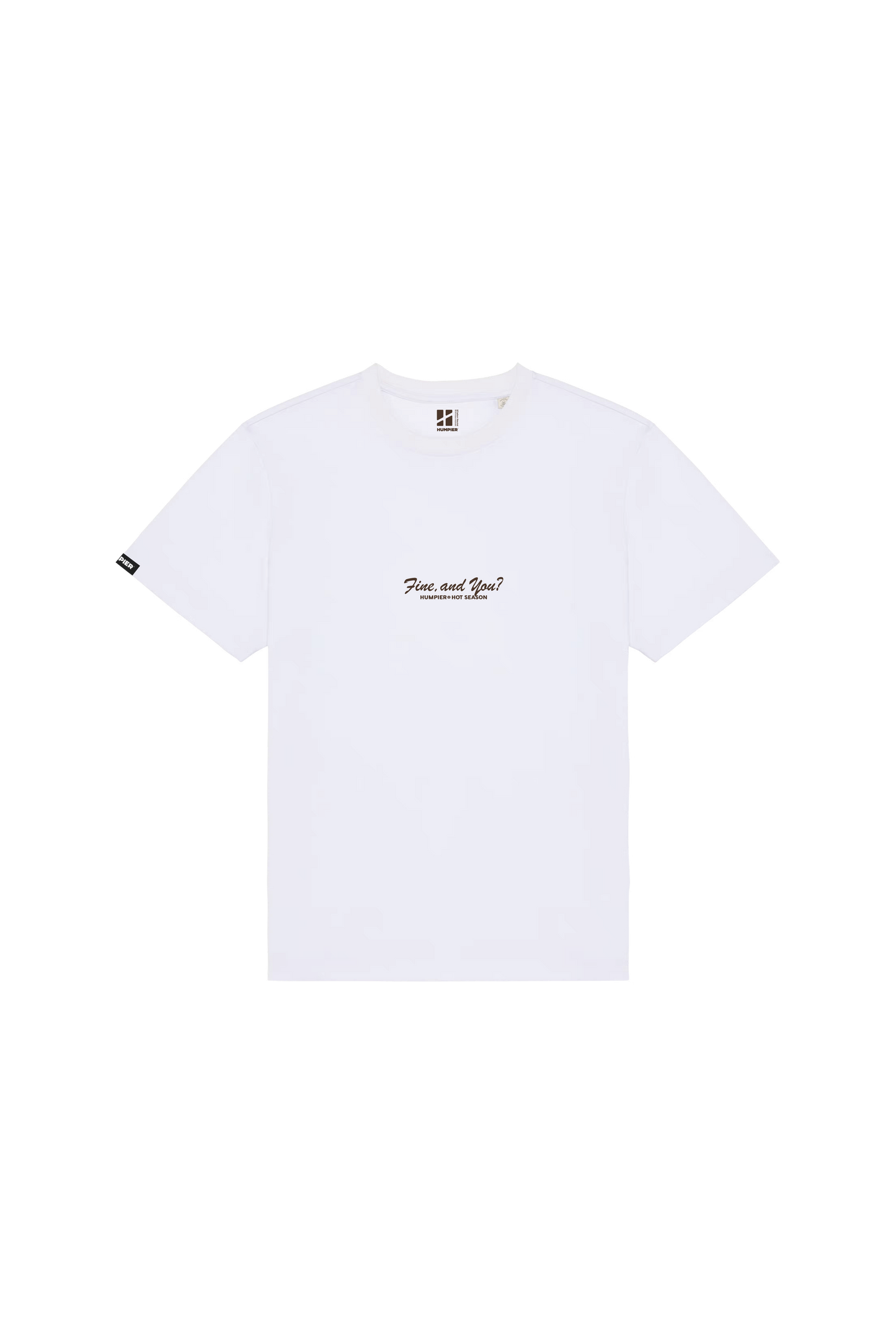 T-shirt bianca con stampa e orsetto