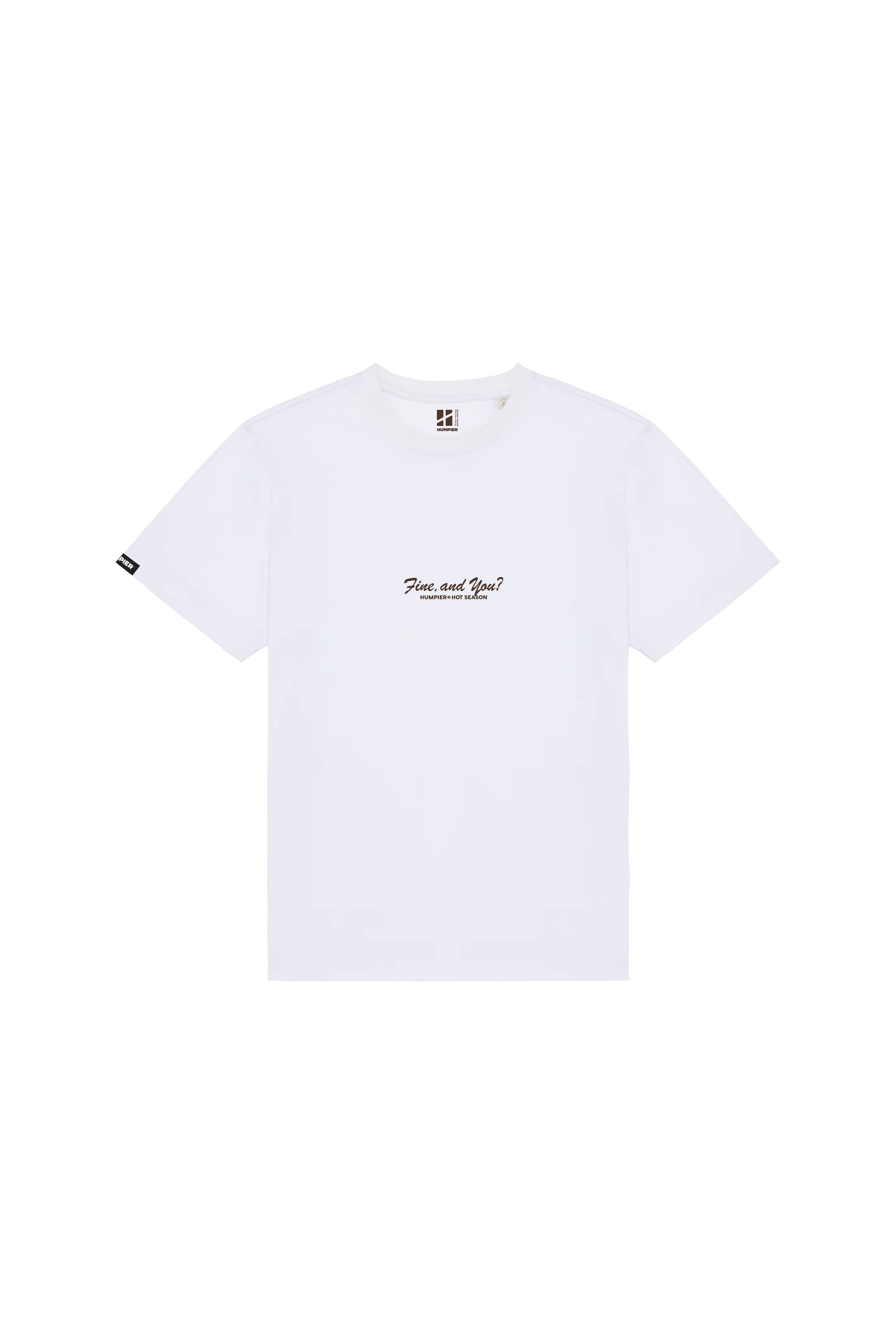 T-shirt bianca con stampa e orsetto