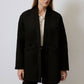 Cappotto in gabardine di cotone con tasche ampie
