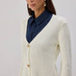 Sottoveste in popeline con colletto