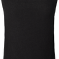 Top a maglia Sofie in cotone biologico nero