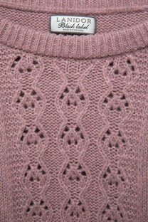 Maglione in Maglia Strutturata Girocollo