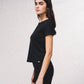 T-shirt basic a maniche corte girocollo