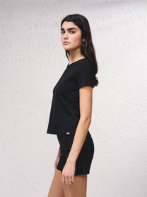 T-shirt basic a maniche corte girocollo