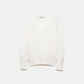 Maglione in maglia rasata con scollo a V