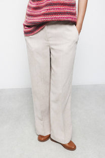 Pantaloni in velluto a coste da donna