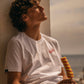 T-shirt Pirulo in cotone biologico con stampa