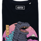 T-shirt Godzilla Rad Zilla Wave in cotone biologico