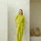 Pantaloni Yoga in Lana Merino Extra Fine