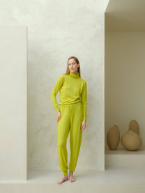 Pantaloni Yoga in Lana Merino Extra Fine