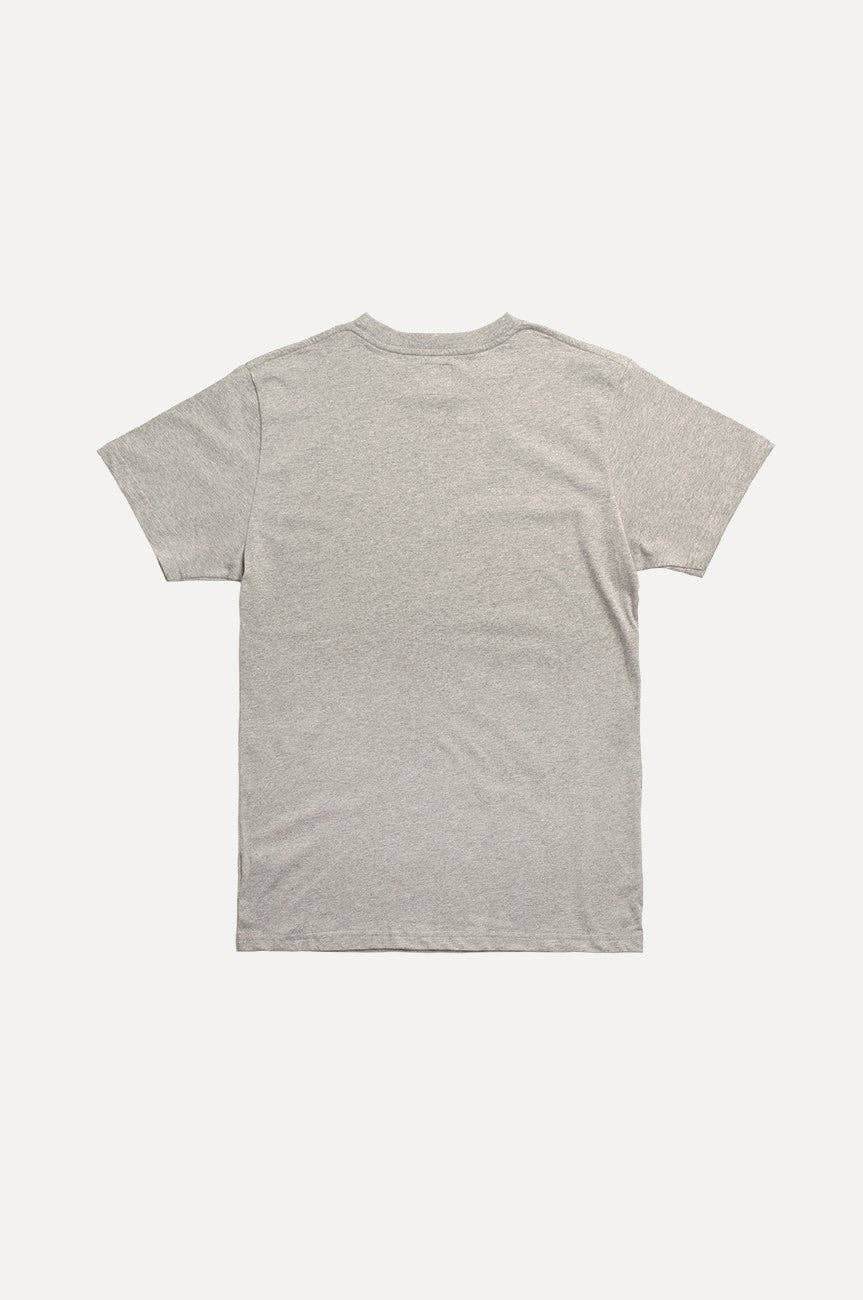 T-shirt Essential Organic Grigio Melange