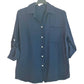 Camicia oversize in modal a motivo