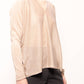 Maxi maglione glitterato con scollo a V