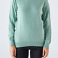 Maglione in maglia a collo alto Half-Gull