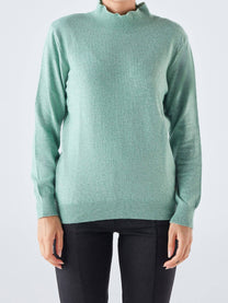 Maglione in maglia a collo alto Half-Gull