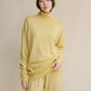 Maglione dolcevita classico in misto cashmere