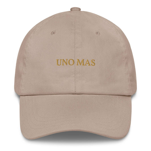 Cappellino da baseball Uno Mas ricamato in cotone