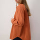 Camicia oversize in cotone