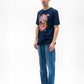 T-shirt Daruma Ramen Giapponese in Cotone Biologico