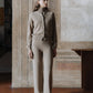 Cardigan in puro cashmere con bottoni in madreperla