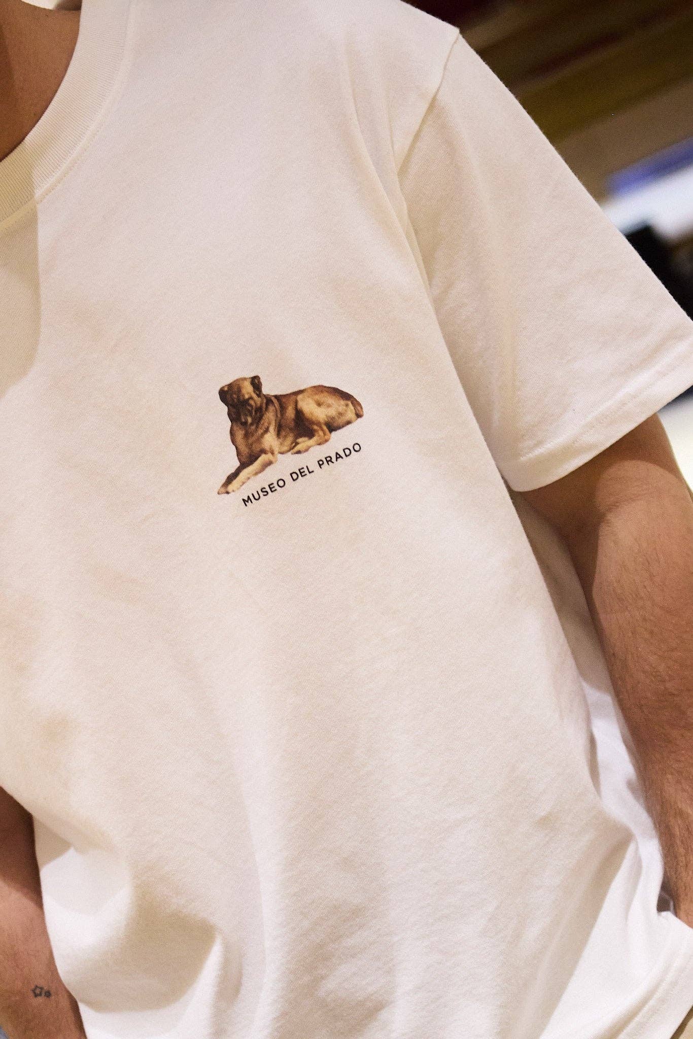 T-shirt Pesce Pipistrello Museo del Prado in cotone biologico