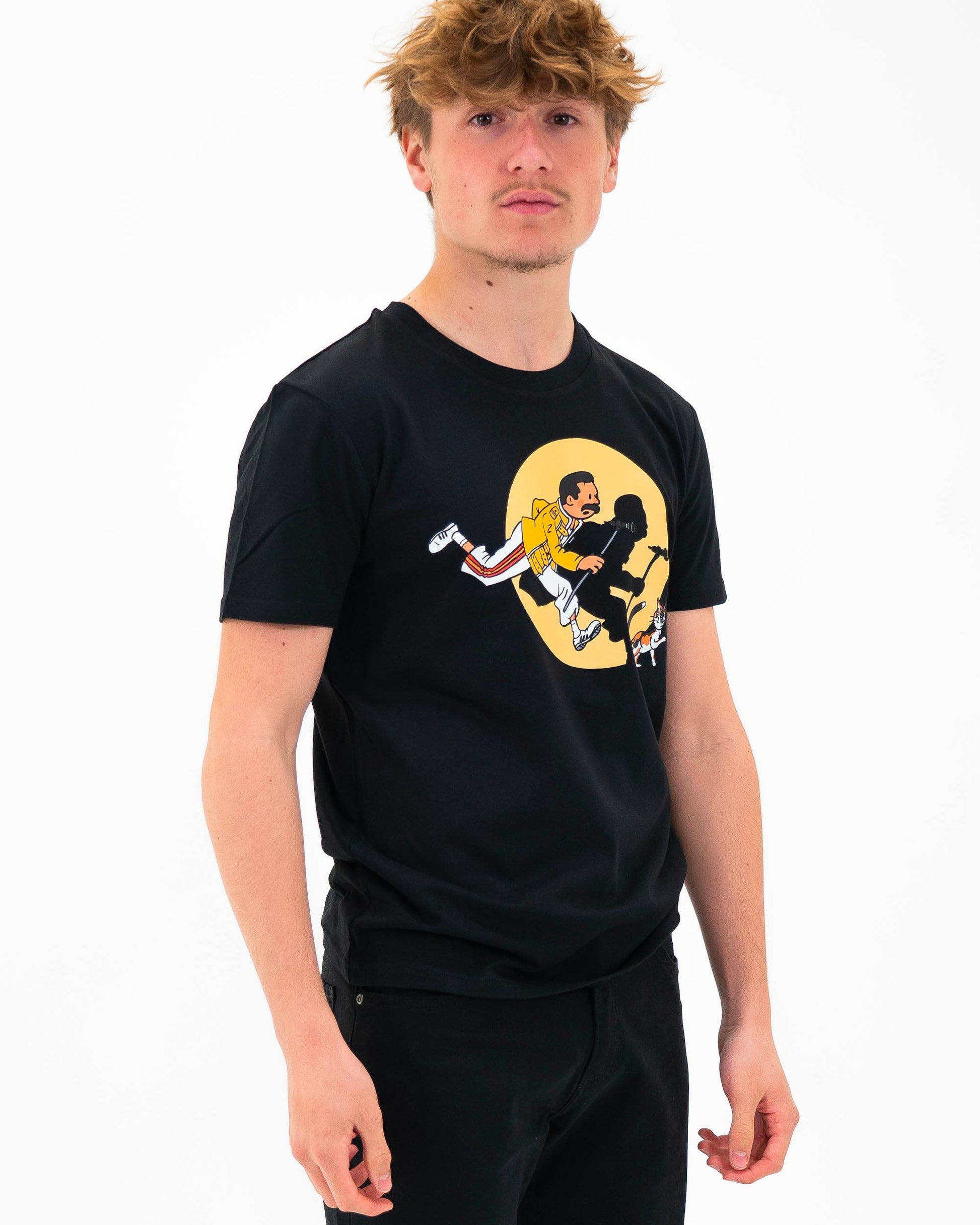T-shirt Freddie Mercury Pop Culture in Cotone Bio