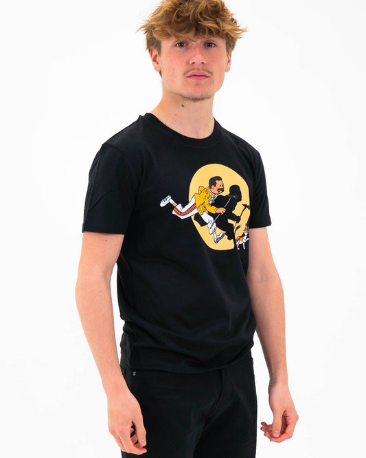 T-shirt Freddie Mercury Pop Culture in Cotone Bio