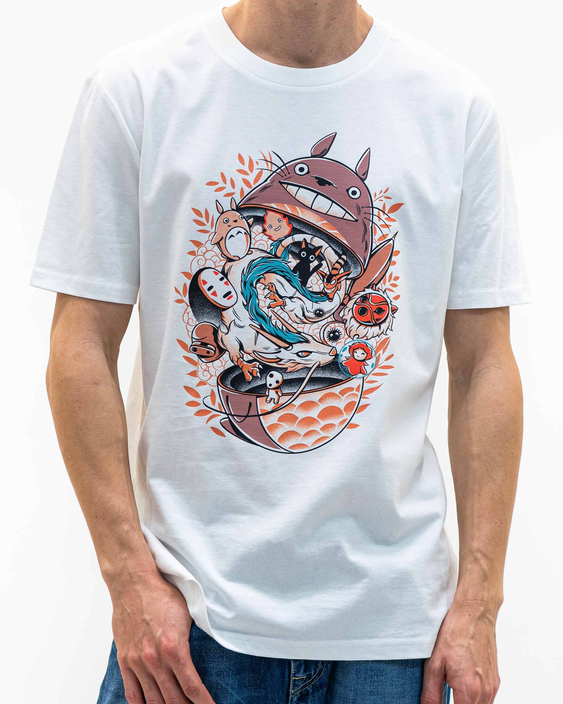 T-shirt Totoro Matrioska in cotone biologico