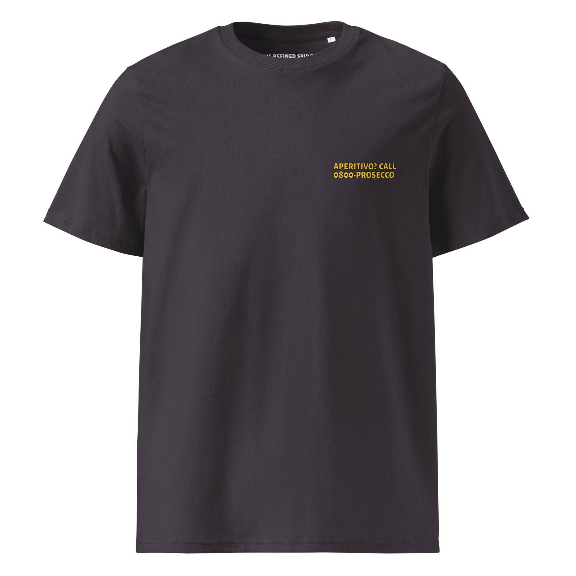 T-shirt unisex in cotone biologico con stampa Aperitivo
