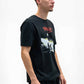 T-shirt unisex nera con stampa Thriller