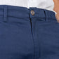 Pantaloncini chino elasticizzati blu navy