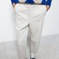 Pantaloni Slim Essenziali con Tasche Laterali