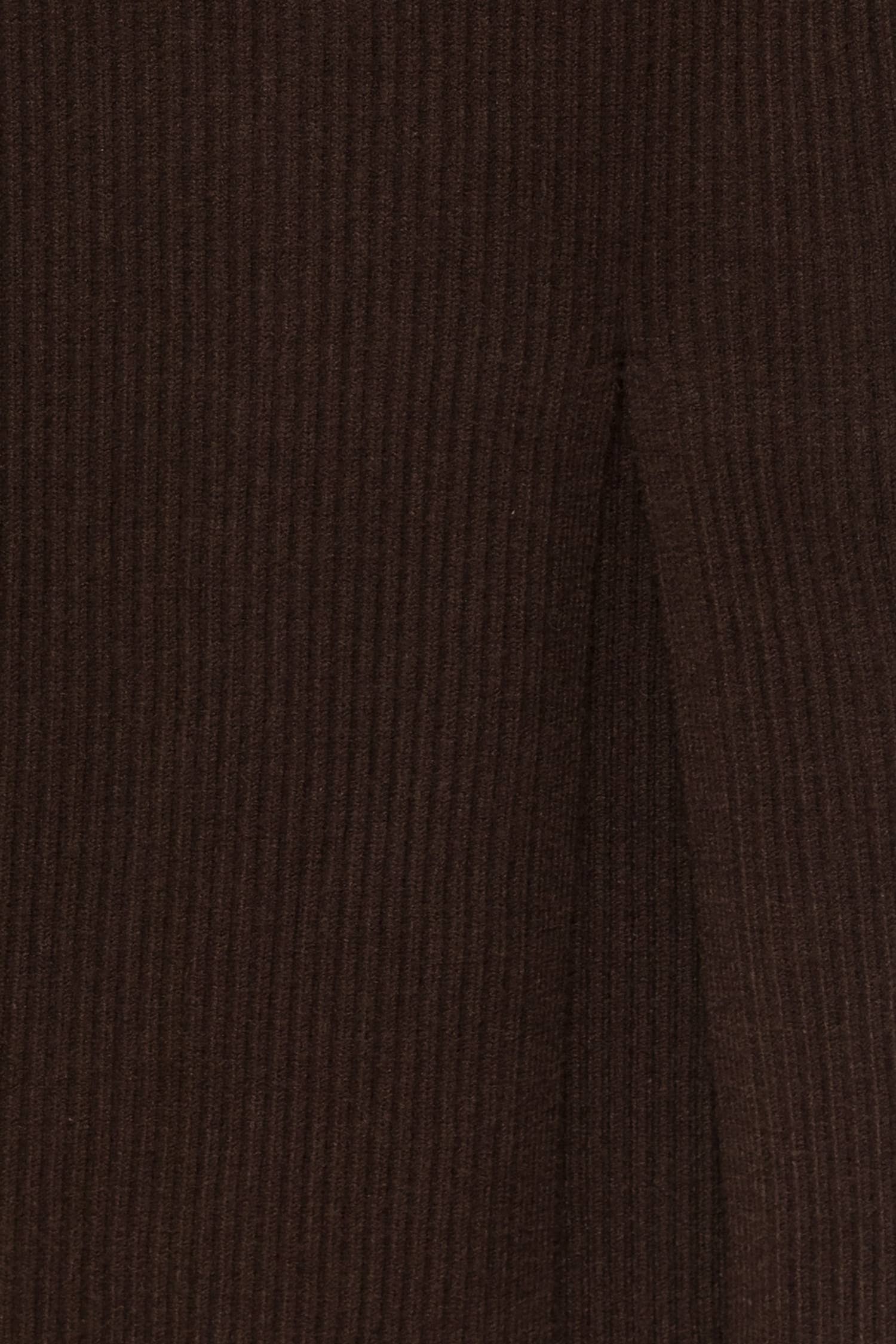 Gonna midi in maglia a costine con spacco frontale