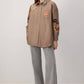 Camicia oversize con ricami