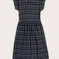 Abito midi Ira in tweed spigato crepuscolo