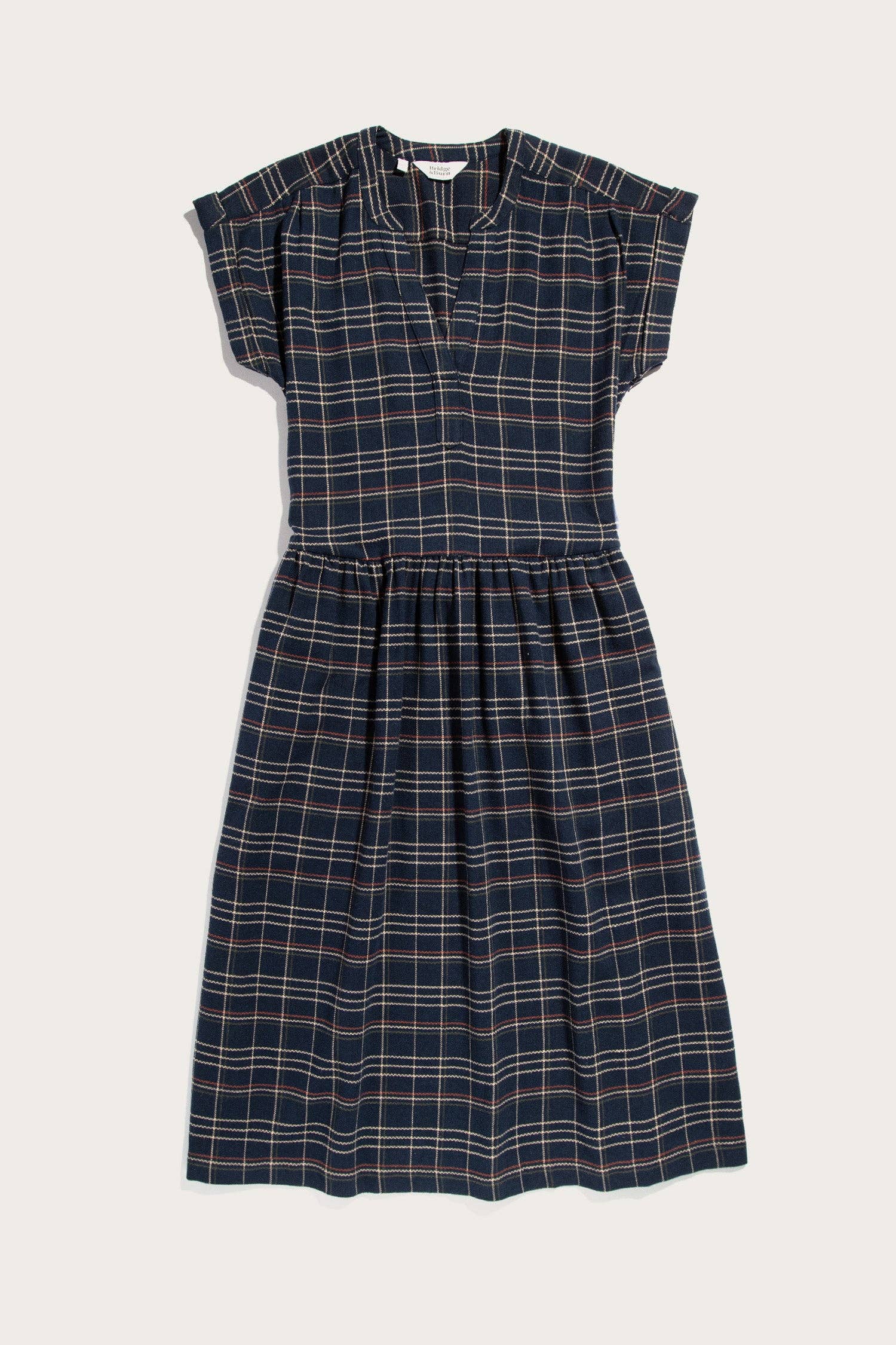 Abito midi Ira in tweed spigato crepuscolo