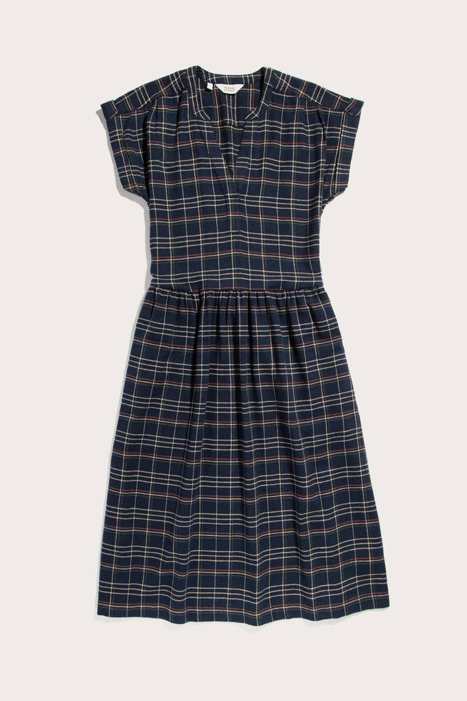 Abito midi Ira in tweed spigato crepuscolo