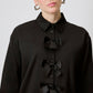 Camicia con fiocchi in misto cotone