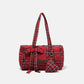 Borsa trapuntata tartan