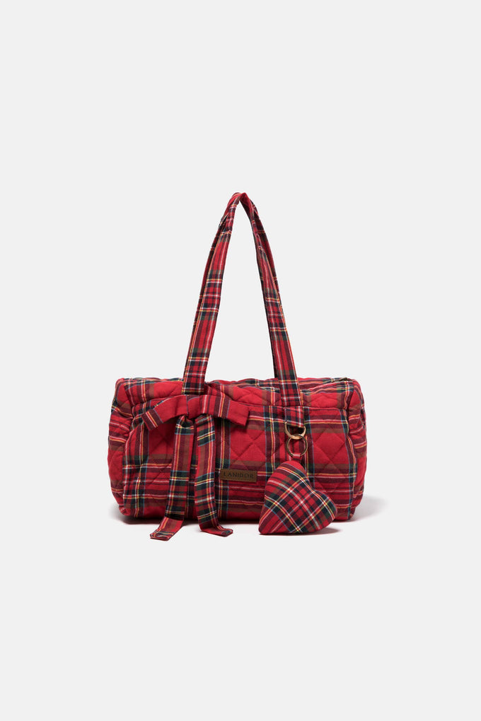 Borsa trapuntata tartan