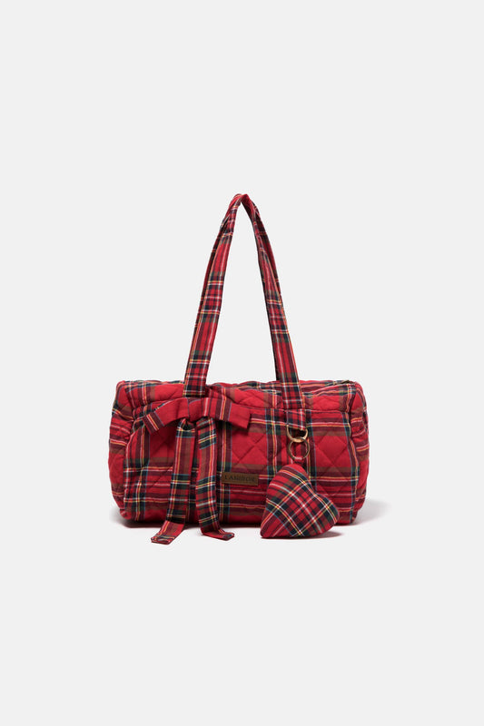 Borsa trapuntata tartan