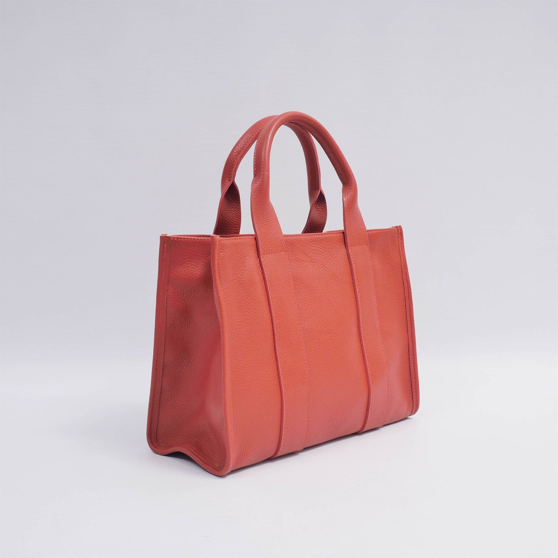 Borsa tote in pelle con tracolla
