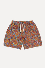 Costume da bagno uomo paisley caraibico in filato SEAQUAL®