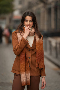 Cappotto effetto scamosciato con tasche frontali
