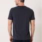 T-shirt Bart in cotone biologico blu marino